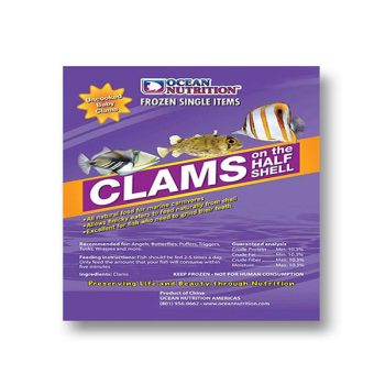 Ocean Nutrition Clams On Half Shell - Κατεψυγμένες τροφές