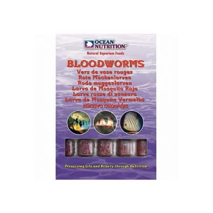 Ocean Nutrition Bloodworms cube tray 100gr - Κατεψυγμένες τροφές