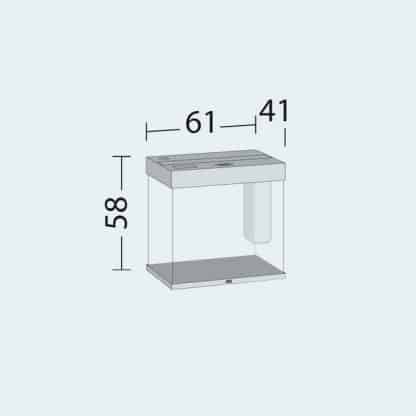 Juwel Lido 120 Led Μαύρο - salesbackup