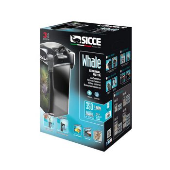 Sicce Whale 350 Black External Filter 1100L/H - Εξωτερικά Φίλτρα