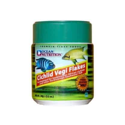 Ocean Nutrition Cichlid Vegi Flakes 34gr - Ξηρές τροφές