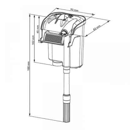 Aquael Versamax Mini 235 L/H - Εξωτερικά Φίλτρα