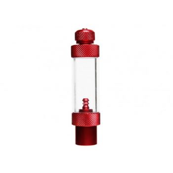 Co2Art Regulator – Bubble Counter With Built-In Check Valve – Red - Εξοπλισμός CO2