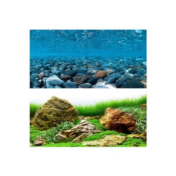 River Rock / Sea of Green Aquarium Background - Αφίσες – Πλάτες