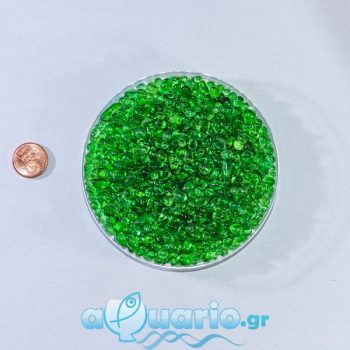 Glass Green 1-3mm 1kg - Πέτρες - Βότσαλα