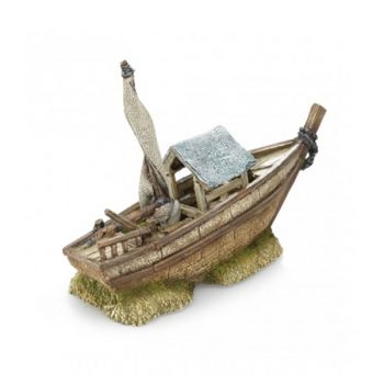 Aqua Della Boat S 30x11x19.5cm - Τεχνητά Διακοσμητικά