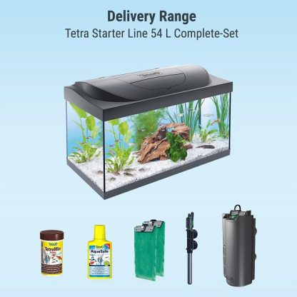 Tetra Starter Line Tank LED Black 54lt - Sales