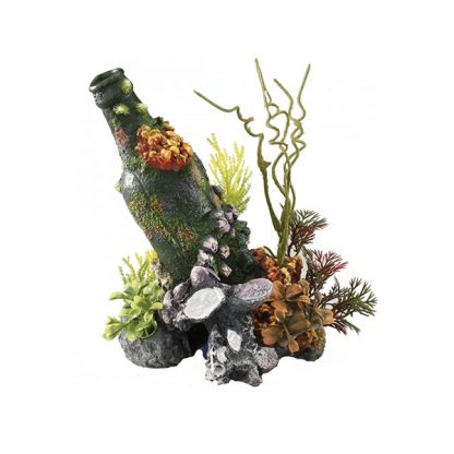 Aqua Della Bottle 15×11,5×20 cm with airstone - Τεχνητά Διακοσμητικά