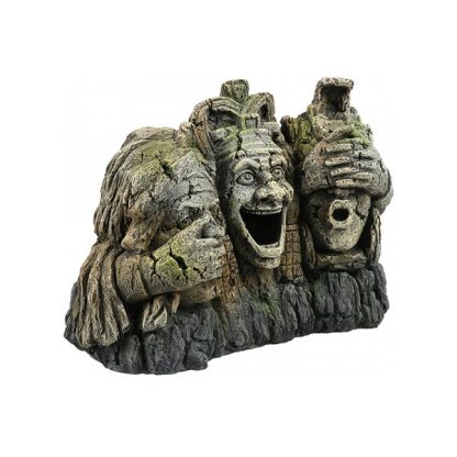 Aqua Della Hear See And Speak No Evil Rock 21,5×12,3x16cm - Τεχνητά Διακοσμητικά