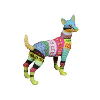 Aqua Della Dia De Los muertos dog 9.8×4.3×10.5 cm - Τεχνητά Διακοσμητικά