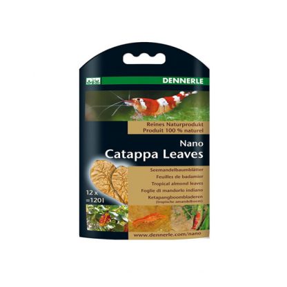 Dennerle nano catappa leaves 12 pcs - Πρόσθετα