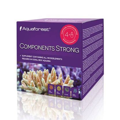 Aquaforest Compoments Strong 4x75ml - Συμπληρώματα Κοραλλιών