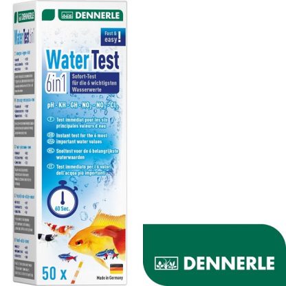 Dennerle Water Test 6 in 1 - Τεστ Νερού