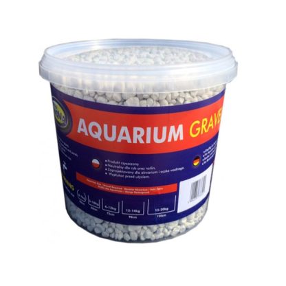 Aqua Nova Colour gravel 5kg (3L) 4-8mm, white - Άμμος – Χαλίκια