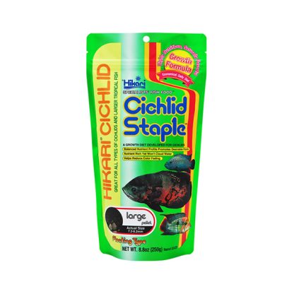 Hikari Cichlid Staple Large Pellets 57gr - Ξηρές τροφές