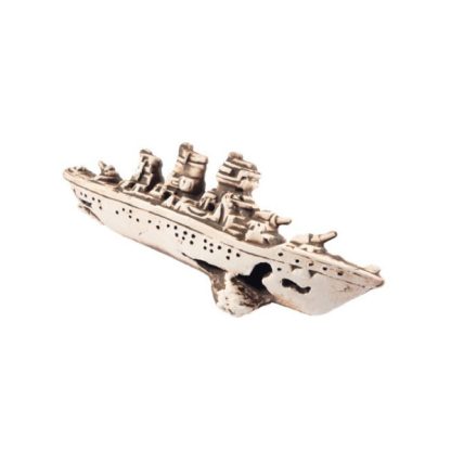 Aqua Nova Battleship Wreck 25x9x7cm - Τεχνητά Διακοσμητικά