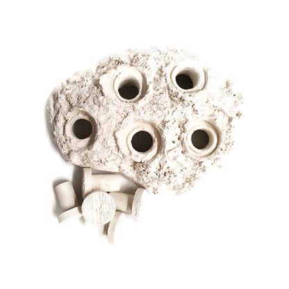 Ceramic Natural White Frag Hub 1.0 2pcs - Fragging