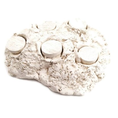 Ceramic Natural White Frag Hub 1.0 2pcs - Fragging