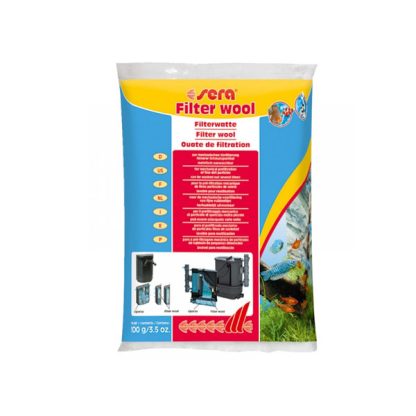Sera Filter Wool 100gr - Υλικά Φίλτρανσης