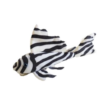 Green Pleco Zebra Pleco Plush 30x18x15cm - Τεχνητά Διακοσμητικά