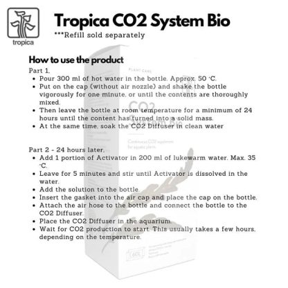 Tropica Co2 System Bio Refill - Sales