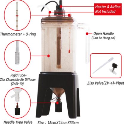 Ziss Aqua Artemia Blender 2lt, 15x17x27,3cm - Γεννήστρες