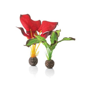 Oase BiOrb Decor Silkplant Set S Green & Red - Διακόσμηση Ενυδρείου