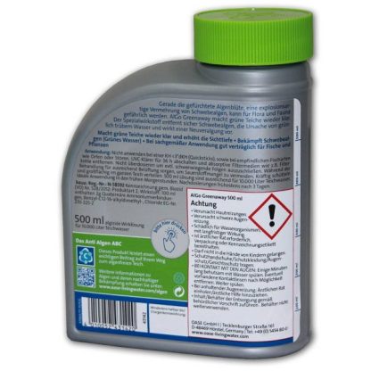 Oase AquaActiv AlGo Greenaway 500 ml - Φροντίδα