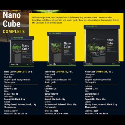 Dennerle Nanocube Complete 30 L - Πλήρες Ενυδρείο