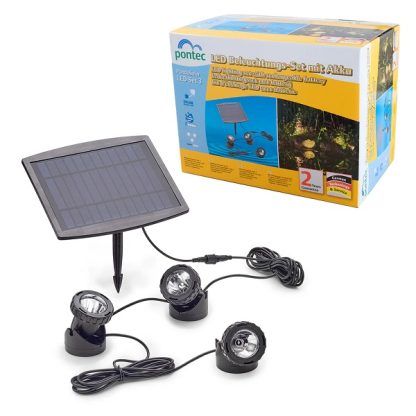 Pontec PondoSolar LED Set 3 - Φωτισμός