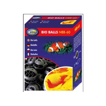 Aqua Nova Bioballs 60pcs - Υλικά Φίλτρανσης