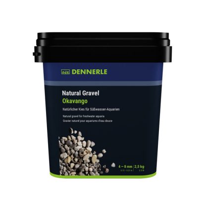 Dennerle Natural Gravel Okavango 4-8mm 2.5kg - Άμμος – Χαλίκια