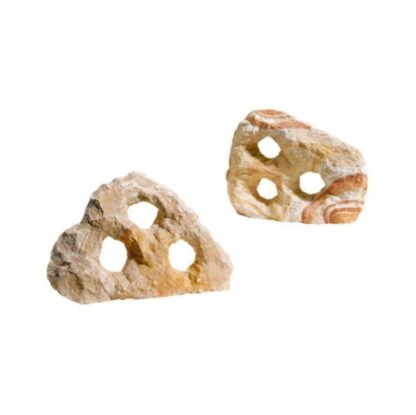 Aquadeco Carved Rainbow 2 hole // per piece - Πέτρες - Βότσαλα