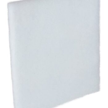 White Poly Fiber Media Pad - Υλικά Φίλτρανσης