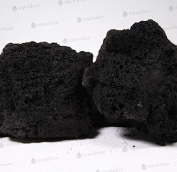 Aquadeco Lava Black M // per kilo - Πέτρες - Βότσαλα