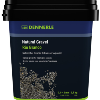 Dennerle Natural Gravel Rio Branco 0.1-2mm 2.5kg - Άμμος – Χαλίκια
