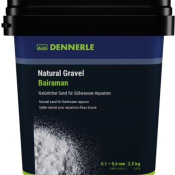 Dennerle Natural Gravel Bairaman 0.1-0.6 2.5kg - Άμμος – Χαλίκια
