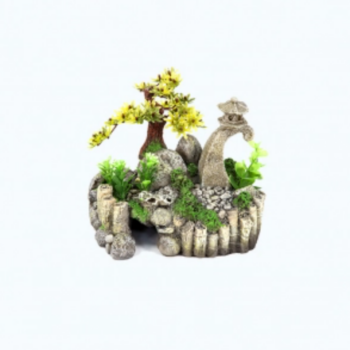 AD Chinese Garden 20.5x17x18.5 - Τεχνητά Διακοσμητικά