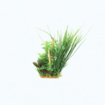 AD plastic plant bamboo 1 20cm - Τεχνητά Διακοσμητικά