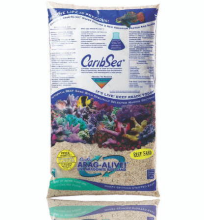 CaribSea® Inc. Live Sand Seawater Aragalive Special Grade 9.07 KG - Άμμος – Χαλίκια