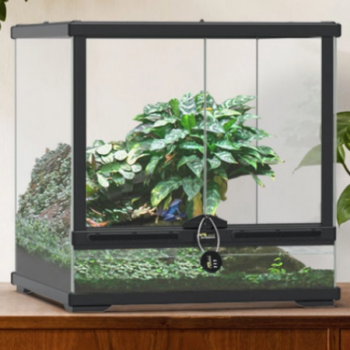 Aquatlantis AquaTerrarium 45x45x45 black - Μικρά < 60 lt