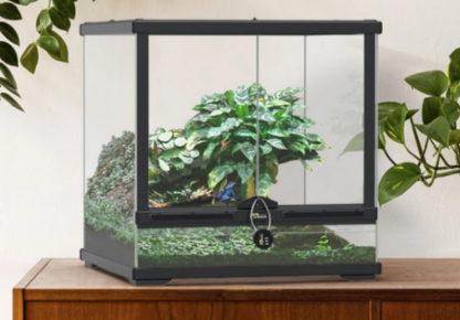 Aquatlantis AquaTerrarium 45x45x45 black - Μικρά < 60 lt
