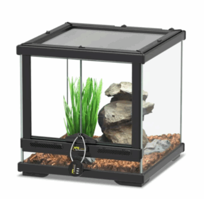 Aquatlantis Terrarium 2v 30x30x30 black - Μικρά < 60 lt