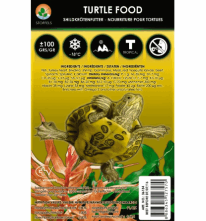 S.I. Turtle food 100 gr frozen