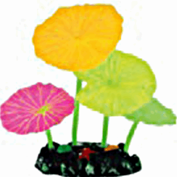 AD Glowing Colored Lotus Leaves