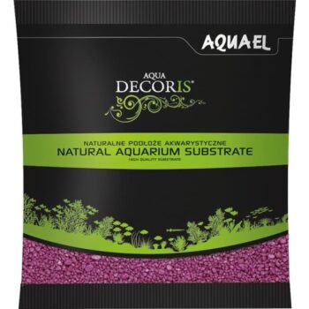 AQUAEL GRAVEL AQUA DECORIS FUCHSIA 1KG