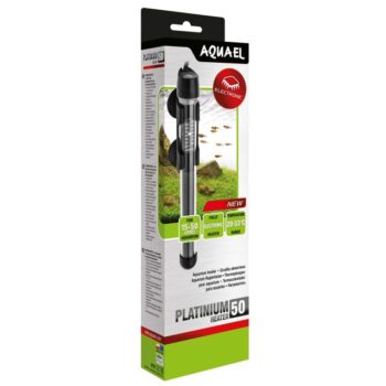 AQUAEL GLASS HEATER PLATINIUM 50W
