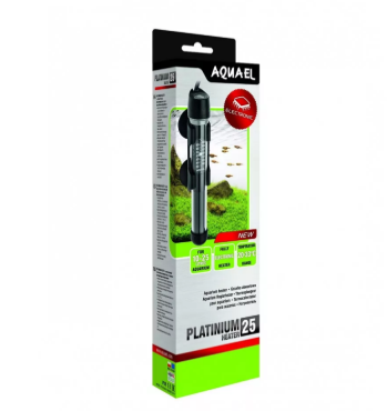 AQUAEL GLASS HEATER PLATINIUM 25W