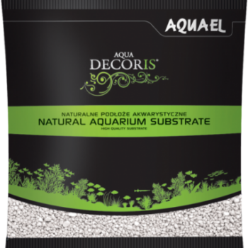 AQUAEL GRAVEL AQUA DECORIS WHITE 1KG