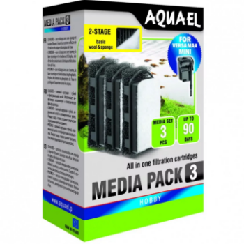Aquael Media Pack FZN mini STANDARD (3PCS - for Versamax)